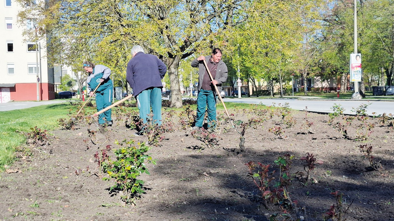 Tavaszi munkák városszerte