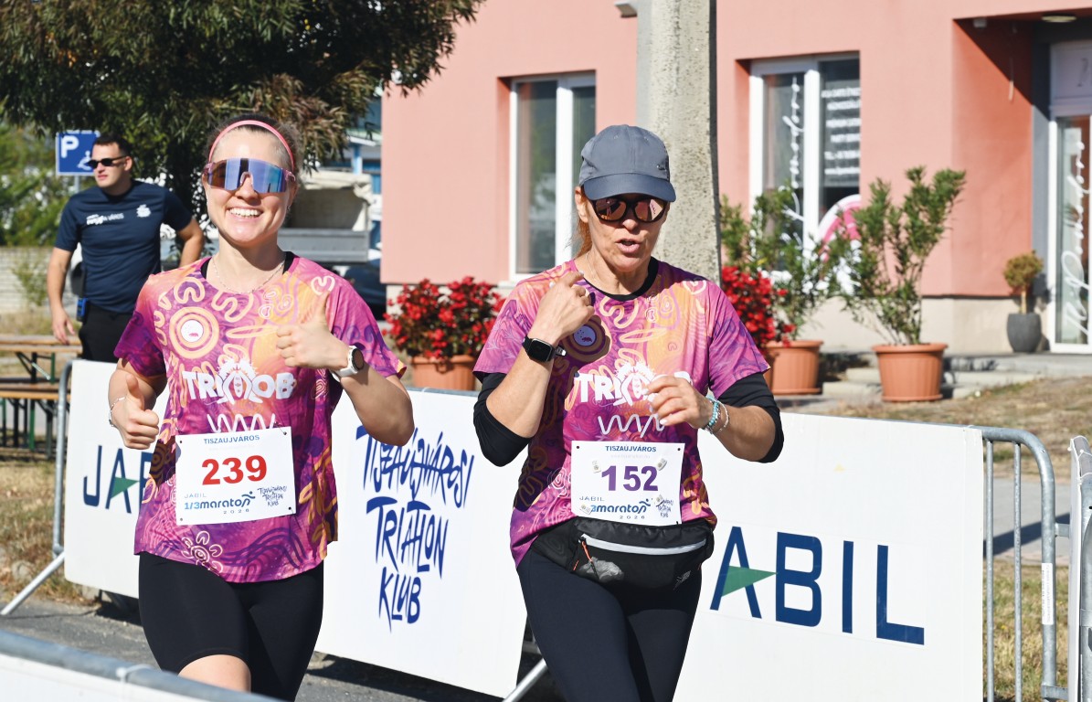 Sikeres volt a JABIL 1/3 Maraton